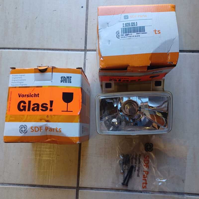 Priekinių žibintų lempa deutz lamborghini hurlimann