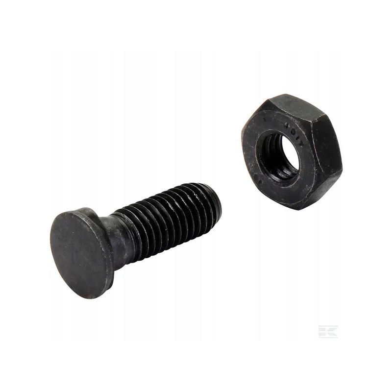 2 nosių varžtas, m12x30, k20, su kv veržle