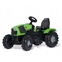 John Deere pedalinis traktorius su Rolly Toys kaušu