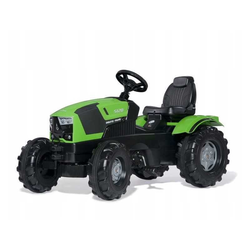 John Deere pedalinis traktorius su Rolly Toys kaušu
