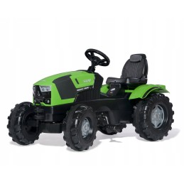 John Deere pedalinis traktorius su Rolly Toys kaušu
