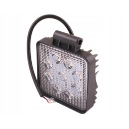 Kvadratinė darbinė lempa 27w 9 led glanz l0077g