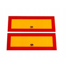 Šviesą atspindinti įspėjamoji lenta, 2 vnt., 300x120mm