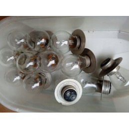 Priekinio žibinto lemputė, 2 kontaktų, T 25, rusiška