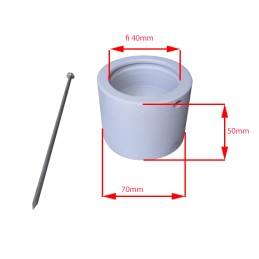 Pavaros cilindro lizdas fi 40