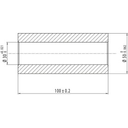 Rankovė 30 x 50 x 100 mm