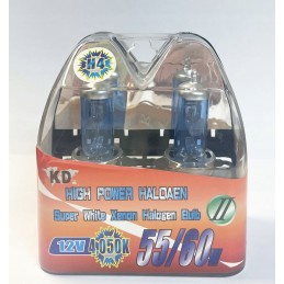 H4 lemputės 2 vnt 12v 55 60w 4050k