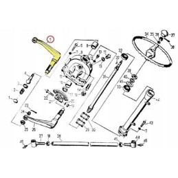Dešinė vairo svirtis c 330 originali