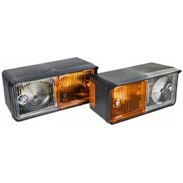 Kombinuotas priekinis žibintas c360 385, rinkinyje 2 vnt