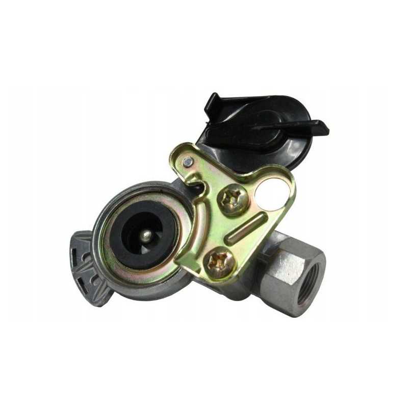 Kieta oro jungtis be priekabos vožtuvo