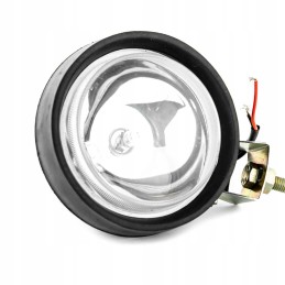 Apvalią darbo lemputę į guminę lemputę pataikyk