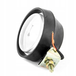 Apvalią darbo lemputę į guminę lemputę pataikyk