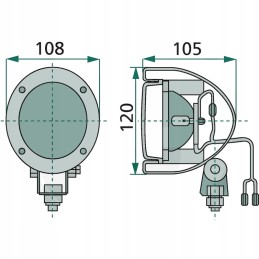Darbinis žibintas h3 12v 55w 70712025