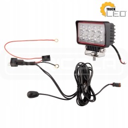 Darbo lempa 8xLED 1826 lm 21w jungtis