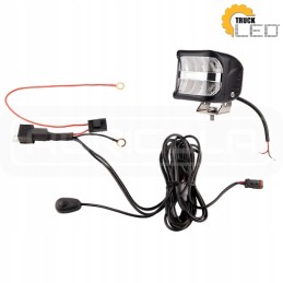 Darbo lempa 8xLED 1608 lm 27w jungtis