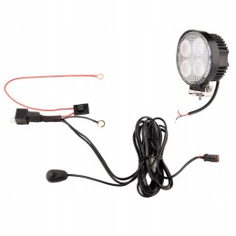 Darbo lempa 4xLED 1600 lm 16w jungtis