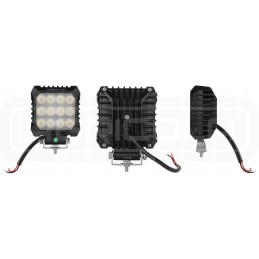 Darbo lempa 12xled 4400 lm 40w jungtis