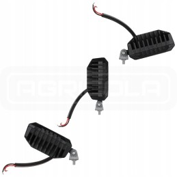 Darbo lempa 12xled 4400 lm 40w jungtis