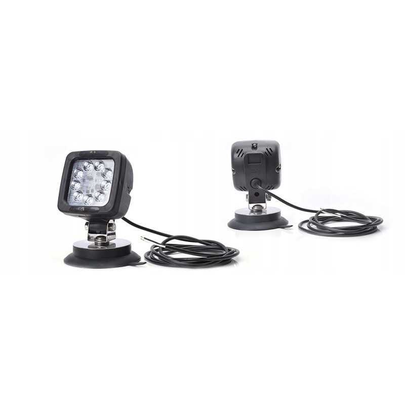 LED darbo lempa 9 LED buvo 683 su magnetu