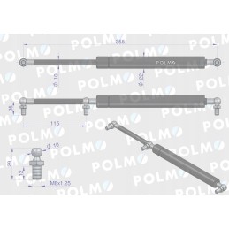 Durų ir galinio lango pavara tinka Baltarusijos Pol