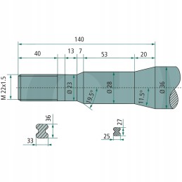 Zab 880mm 43008802201 granitas