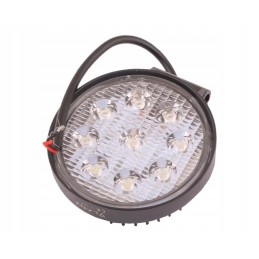 Apvali darbinė lempa 27W 9 LED Glanz L0076G