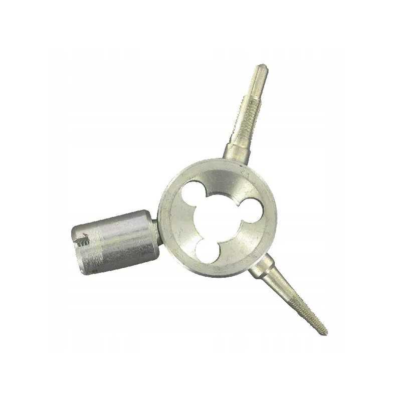 4 dalių vožtuvo antgalis