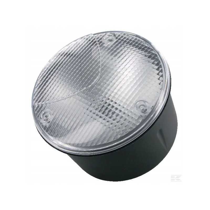 Atbulinės eigos žibintas, apvalus, baltas, prisukamas Hella