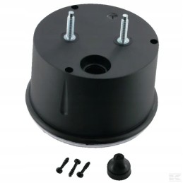 Atbulinės eigos žibintas, apvalus, baltas, prisukamas Hella