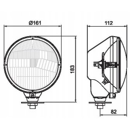 Ursus kairysis metalinis žibintas