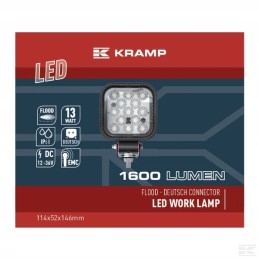 LED darbo lempa 13w 1600lm išsklaidyta šviesa