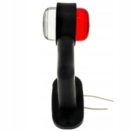 Gabaritinis žibintas jau uždengė 1 2 autobuso priekabas