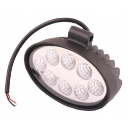 Darbo lempa Ellipsa 24W 8 LED Glanz L0109G