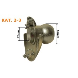 Apatinis pakabos rutulys 37x56mm 2 kat. 3 antkaklis