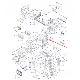 D28981259 jungė kombaino laiptų tvirtinimui