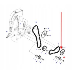 D28585107 grūdų elevatoriaus krumpliaratis