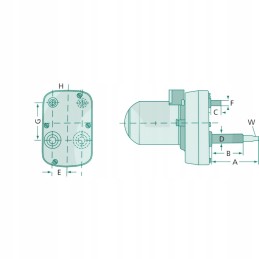 Valytuvo variklis dėklui ih case ih