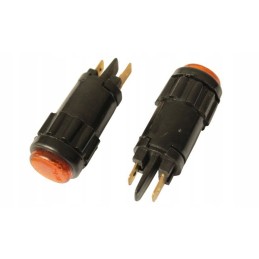 Universali geltona indikacinė lemputė, skersmuo 15 mm