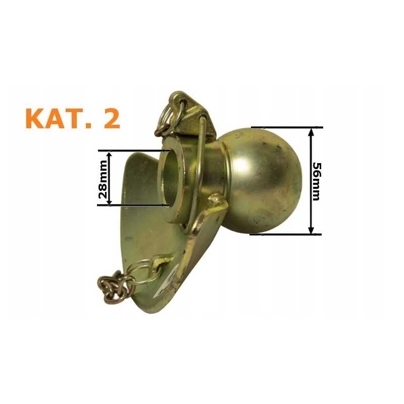 Kamuolys su apykakle 56x28x12mm 2 kategorija 2