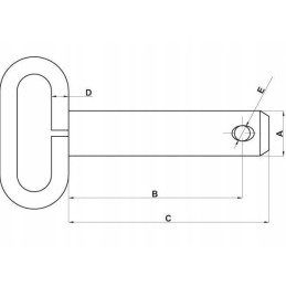 Smeigtukas su rankena 35x183 mm z535183kr