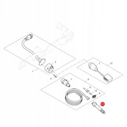 Originalus Fendt g716860180010 padėties jutiklis
