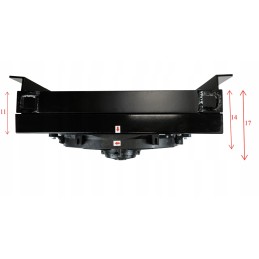 Hidraulinės alyvos aušintuvas 150l min DC 24v