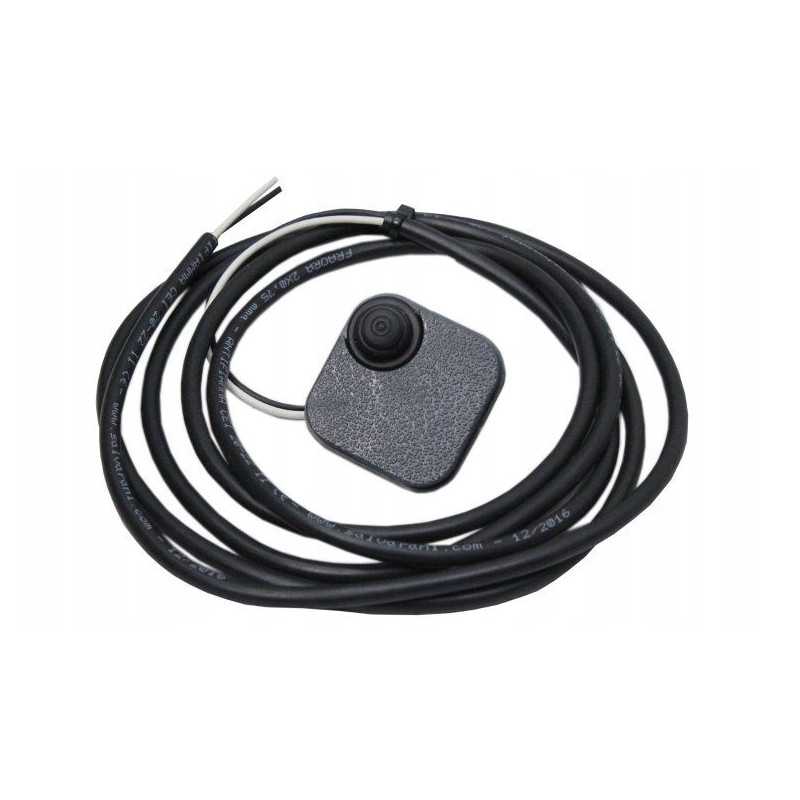 Vairasvirtės priekinė plokštė su 1 momentiniu mygtuku