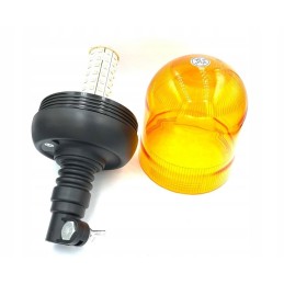 LED blykstės gaidys 12 24v lankstus laikiklis