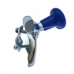 Mėlyna vairo rankenėlė