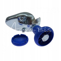 Mėlyna vairo rankenėlė