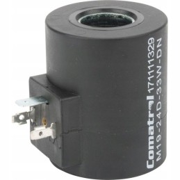 Solenoidinė ritė m19 24v dc 33w 19mm komatrol
