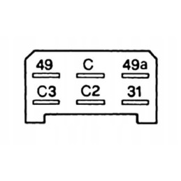 Cobo posūkio signalo relė 1900960000