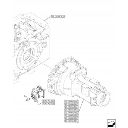 Cnh new Holland hidraulinio cilindro eiga 10mm
