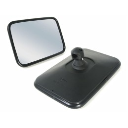 Universalus veidrodis 310 x 215, spaustuko skersmuo nuo 15 iki skersmens